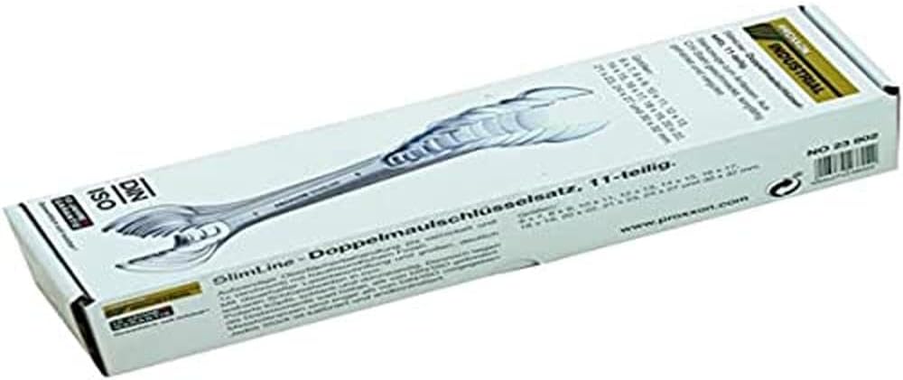 Proxxon Doppel-Maulschlüsselsatz, 11-teilig von , 23802