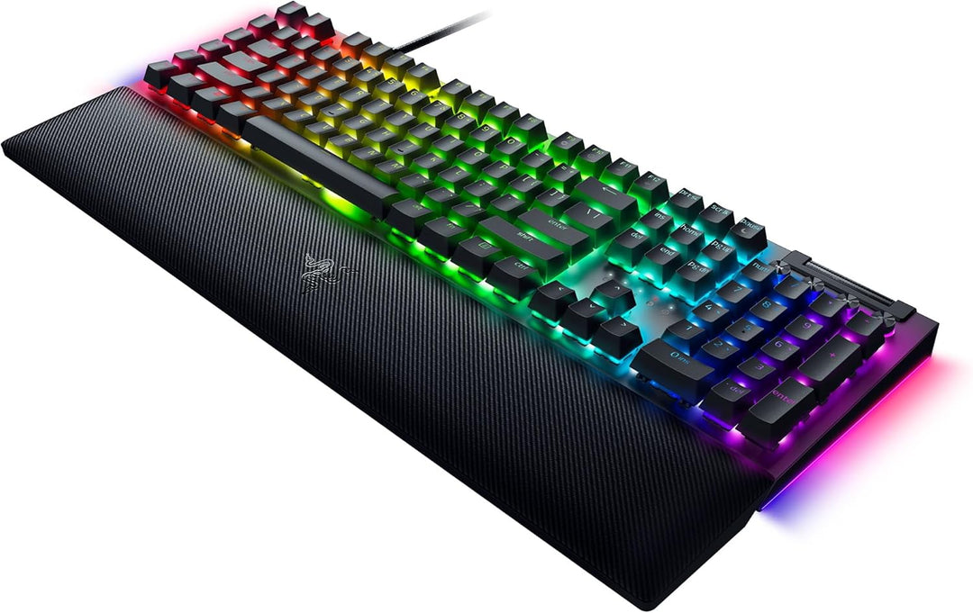 Razer BlackWidow V4 (Yellow Switch) - Mechanische Gaming-Tastatur mit Razer Chroma RGB (Mechanische