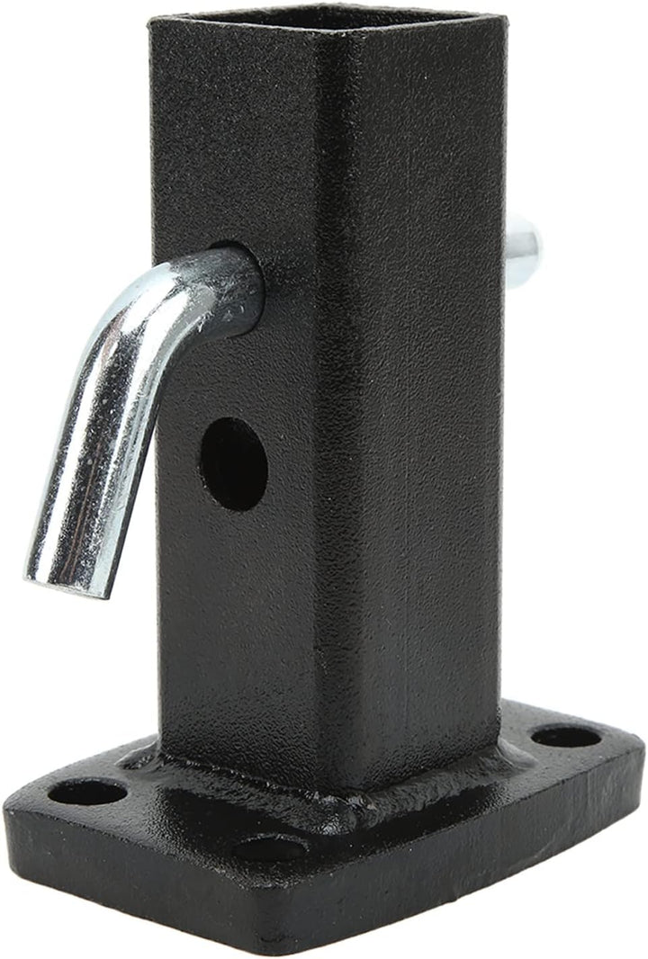 Hitch Receiver Adapter, Bumper Trailer Receiver Tube Rust Proof Strong Strength Sprayed Plastic Surf