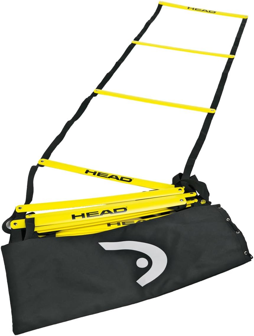 HEAD Unisex-Erwachsene Agility Ladder Tennis-Zubehör, schwarz, Einheitsgrösse