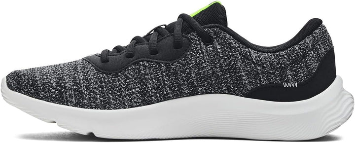 Under Armour Mojo 2 Visual Cushioning F107 Laufschuh Herren 41 EU Black Black Lime Surge, 41 EU Blac