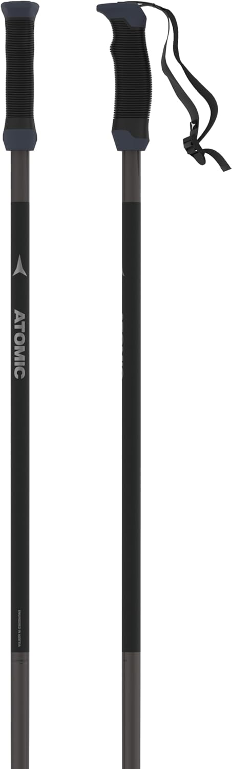 ATOMIC AMT SQS Skistöcke - Zuverlässiger 4 Aluminium Skistock - Ergonomischem Griff am Stock - Safet
