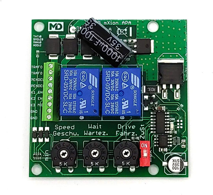 ML-Train Pendelautomatik 5 A für den analogen Fahrbetrieb - Universell für vielfältige Anwendungen -