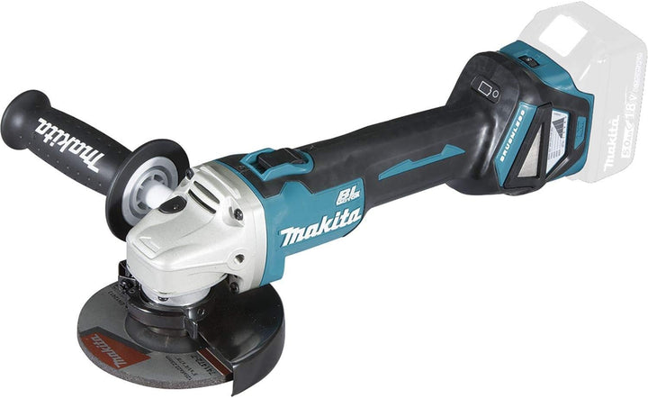 Makita Akku-Winkelschleifer 125 mm, (18 V im Makpac inkl. 1 x Akku 1,5 Ah), DGA504Y1J SystemKIT mit