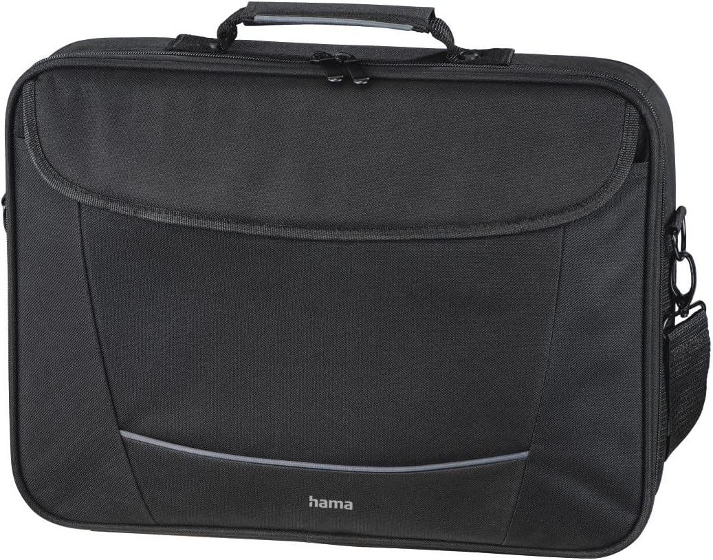 Hama Unisex Seattle Notebook Tasche (1er Pack) 15,6'' / 40 cm Schwarz, 15,6'' / 40 cm Schwarz