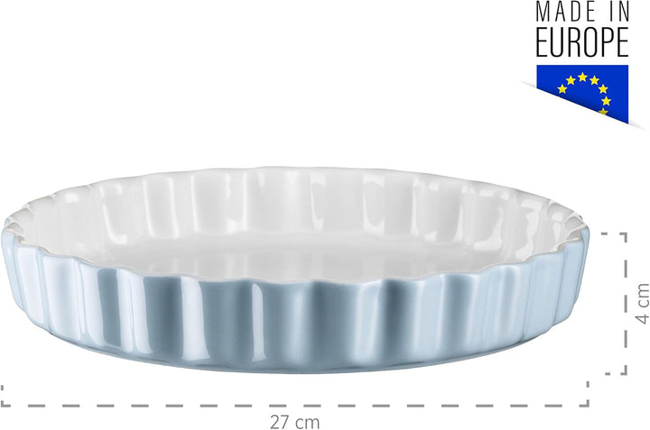 Mäser 931141 Kitchen Time Tarteform, Quicheform, Obstkuchenform, kratz- und schnittfest, runde Backf