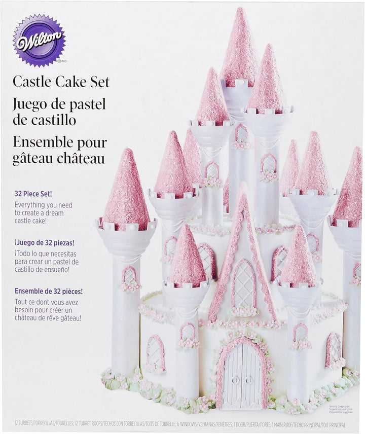 Wilton 301-910 Backformen-Set Schloss, 32-Teilig