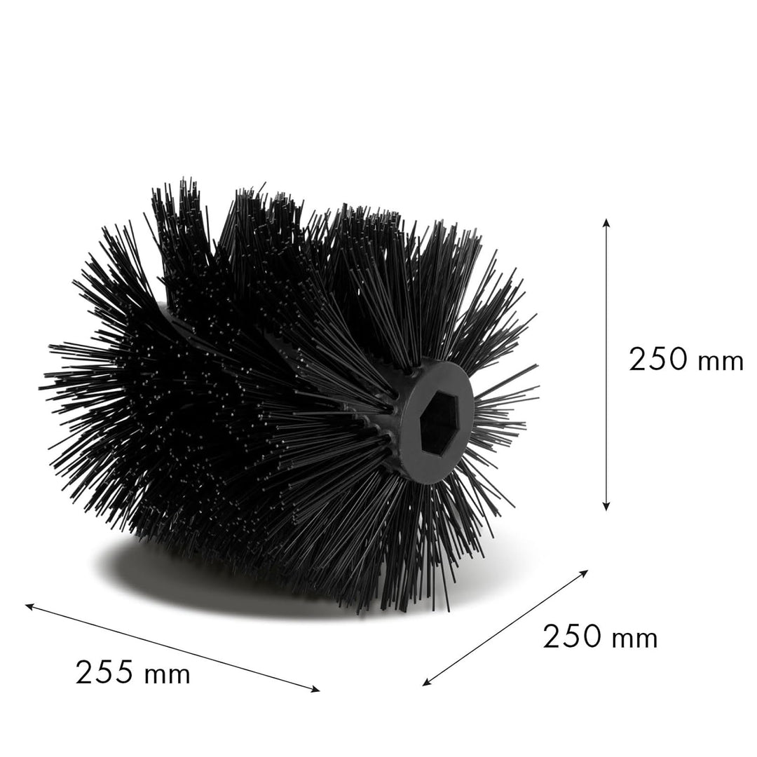 EBERTH Kehrwalze für benzinbetriebene Kehrmaschine, 30cm Breite, 1 von 2 Seiten, Kehrbürste Ersatzte