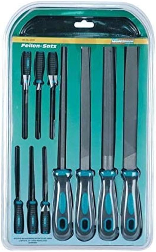 Mannesmann Feilensatz 10-tlg., M61015 Flachdatei, Flachdatei