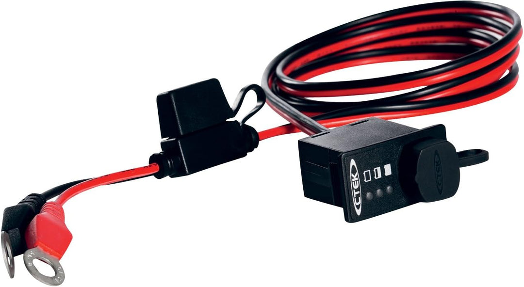 CTEK 56380 Komfort Indikator für den Einbau & Indicator Eyelet Für CTEK Batterieladegeräte der CT5 S