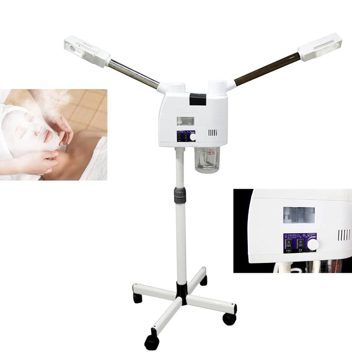 BJTDLLX Gesichtsdampfer Bedampfer Verdampfer Gesichtssauna Heiss Kalt Gesicht Dampfgerät 800 Watt Da