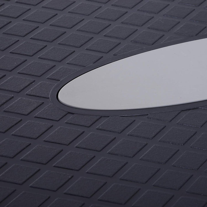 HOMCOM Steppbrett Aerobic Fitness Heimtrainer Stepper 2-stufig höhenverstellbar(10/15 cm) geeignet f