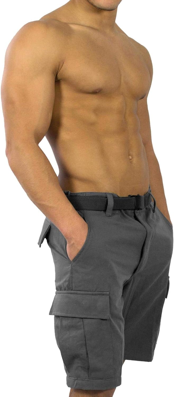 normani BDU Bermuda Short für Herren Stonegrau L, Stonegrau L
