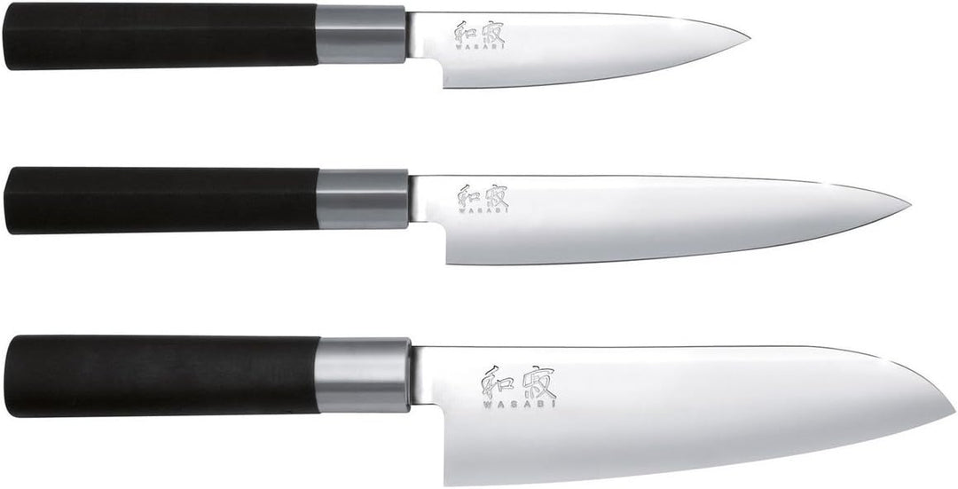 KAI Wasabi Black Wasabi Black Set 6710P, 6715U, 6716S, 67S-310