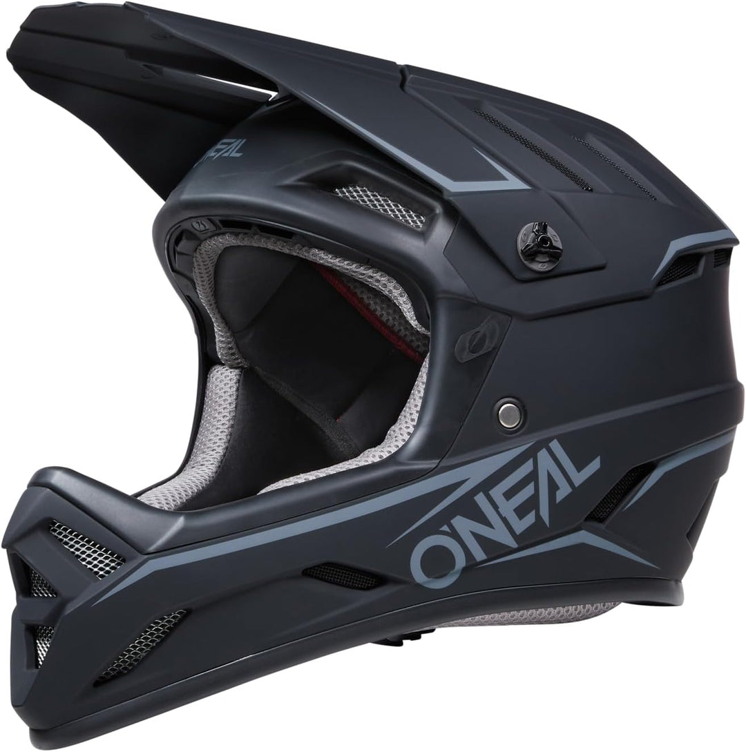 O'NEAL | Mountainbike-Helm | MTB Downhill | Nach Robustes ABS, Ventilationsöffnungen für Luftstrom &