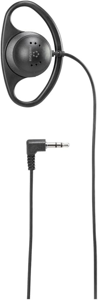 Renkforce HK-1S On Ear Kopfhörer kabelgebunden Mono Schwarz Ohrbügel, Mono