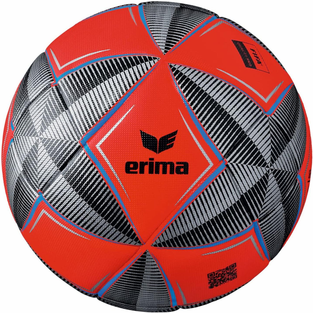 Erima Equipment - Fussbälle Senzor-Star Match Fluo Winter Spielball fiery coral/schwarz 5, fiery cor