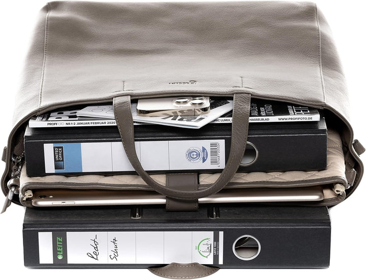 BACCINI Handtasche mit langen Henkeln RENA aus Nappa-Leder I Henkeltasche für Damen I Schultertasche