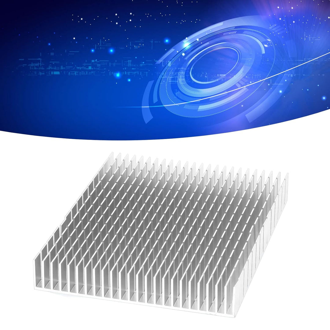 150x120x20mm Aluminium Kühlkörper Kühlung Kühlrippen PCB High Power Cooling Block Kühlkörper für Küh