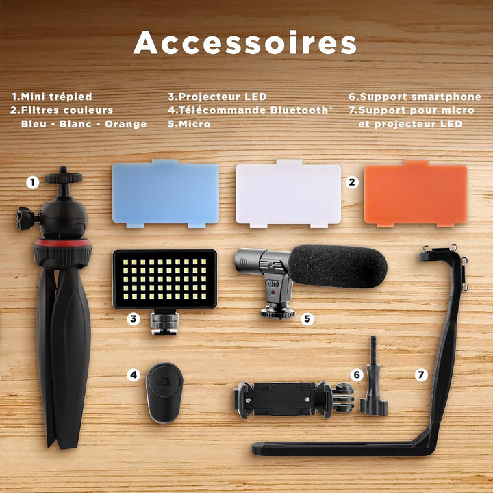Pack Vlogger vidéo T'nB Influence
