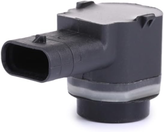 HELLA 6PX 358 141-051 Sensor, Einparkhilfe - gewinkelt - 3-polig - gesteckt - lackierbar - mit Befes