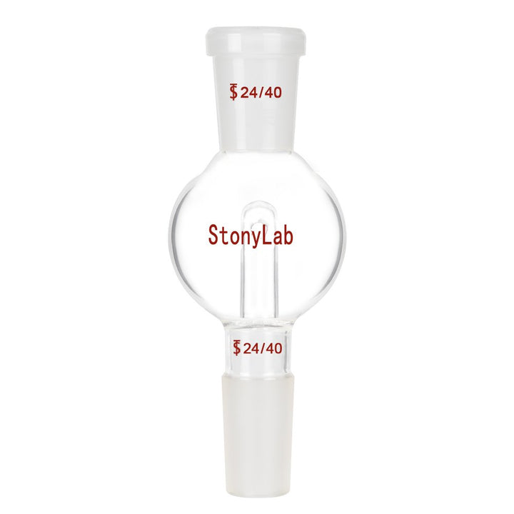 stonylab Rotationsverdampfer Bump Trap 24/40 äusseres oberes Gelenk, 24/40 Standard Konus inneres un