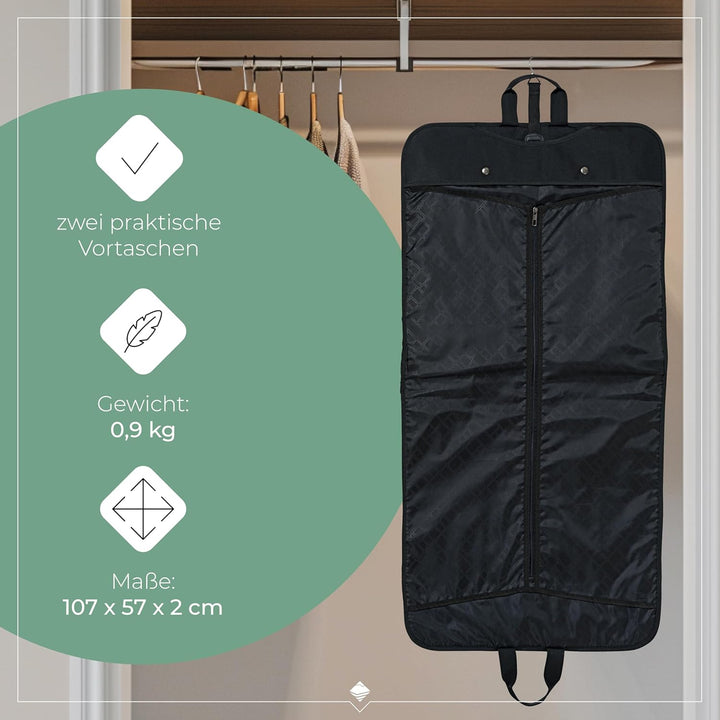 travelite Kleidertasche für Anzüge und Hemden, Gepäck Serie MOBILE: Knitterfrei reisen mit der Kleid