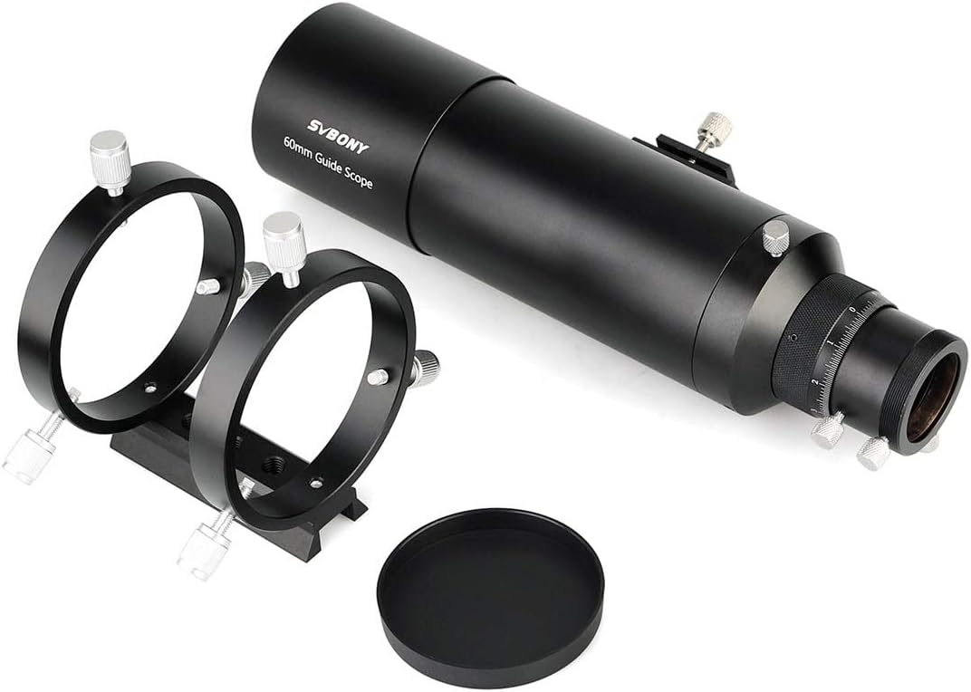 Svbony SV106 Teleskop Guiders, 60mm FMC Teleskope Sucher mit 240mm Brennweite Helical Fokussiergerät