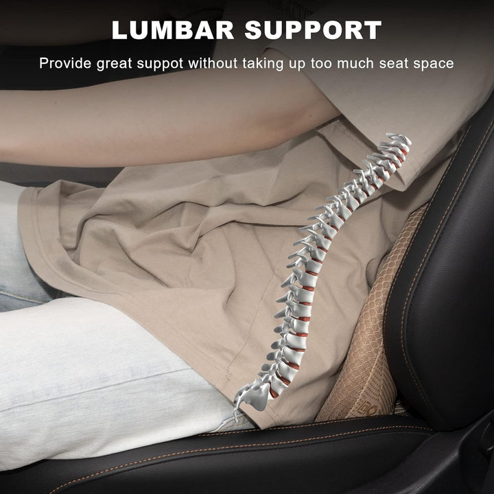 Livtribe Autositzkissen,Ergonomisches Sitzkissen für Auto,Memory Foam Autositzauflage,orthopädisches