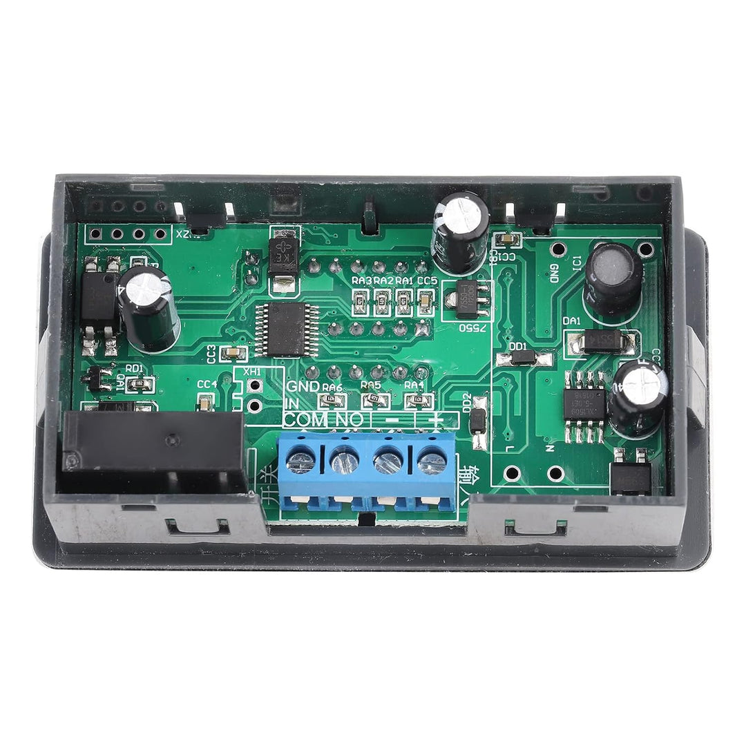 YF-4 Zeitrelais Einstellbare Zyklusverzögerung Zeitrelais DC 12 V Digitalanzeige Zeitverzögerung Bor