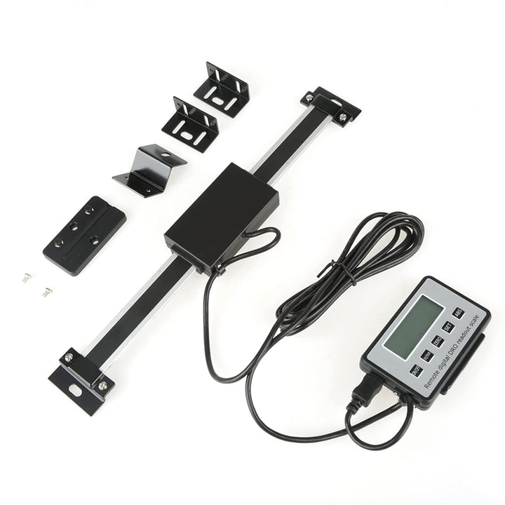 Fafeicy Digitale Anzeige, 0–150 Mm, Digitale Lineare Skala mit Fernanzeige, Hochpräzise LCD-Anzeige,