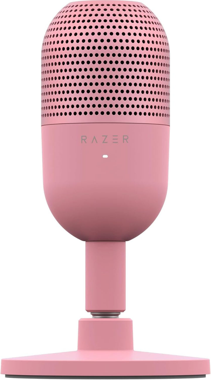 Razer Seiren V3 Mini - Ultrakompaktes USB-Mikrofon (14mm Supernieren Kondensatormikrofon, Tap-to-Mut