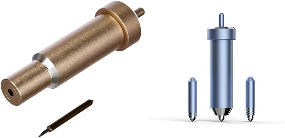 Cricut 2008727 Folientransfersatz, Explore Maker Maschinen, 3 tips-fine, medium & bold & 2004225 395