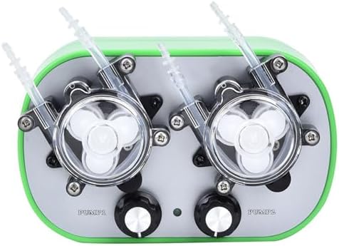 G728-2 Schlauchpumpe Automatische Wasserdruckmembranpumpe 12V Doppelpumpenköpfe Miniatur Automatisch