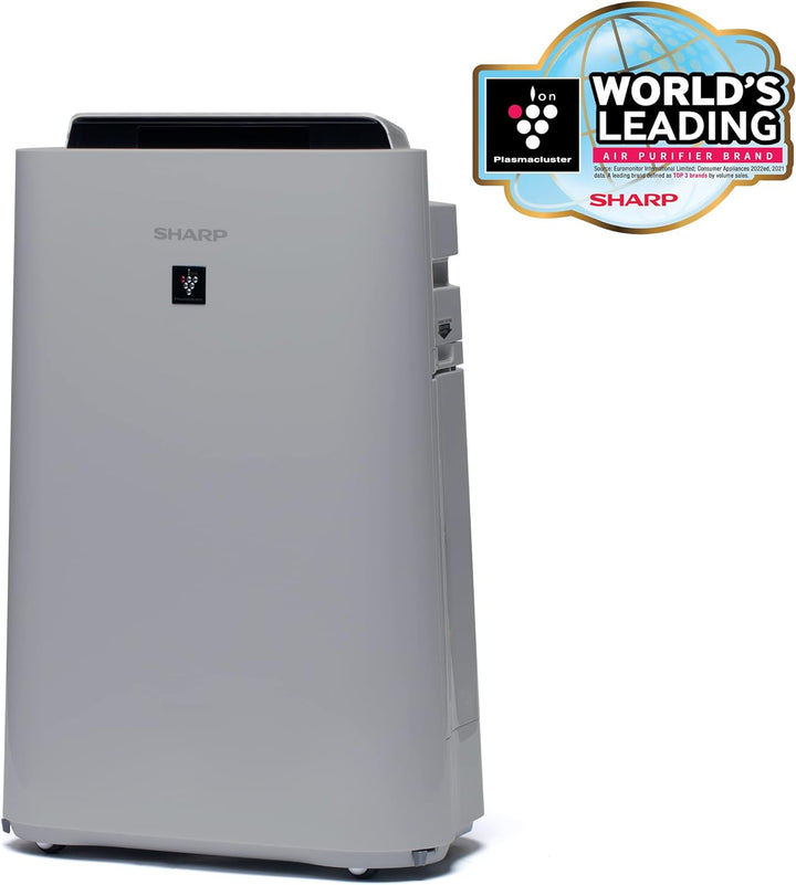 SHARP UA-HD60E-L Luftreiniger (mit Befeuchtungsfunktion, Verbesserung der Luftqualität, Ideal für Al