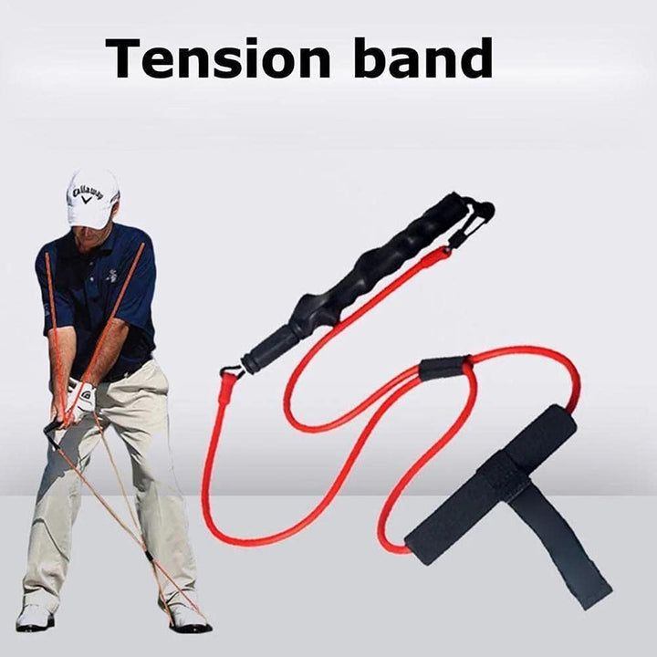 HUSHUI Golf Gym Power Swing Trainer Widerstandsbänder, Golf Swing Trainer Indoor Golf Übungsbänder S