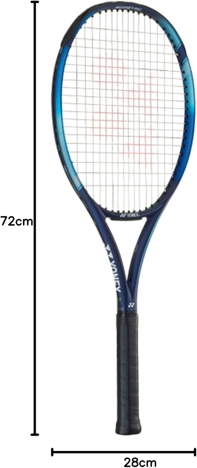YONEX 22 Ezone Ace besaitet 240g Tennisschläger Turnierschläger Dunkelblau - Hellblau 2