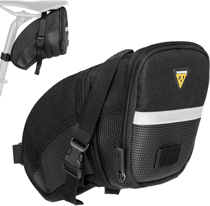 TOPEAK Satteltasche Mit Befestigungsriemen Aero Wedge Pack L Keine Angabe, L Keine Angabe