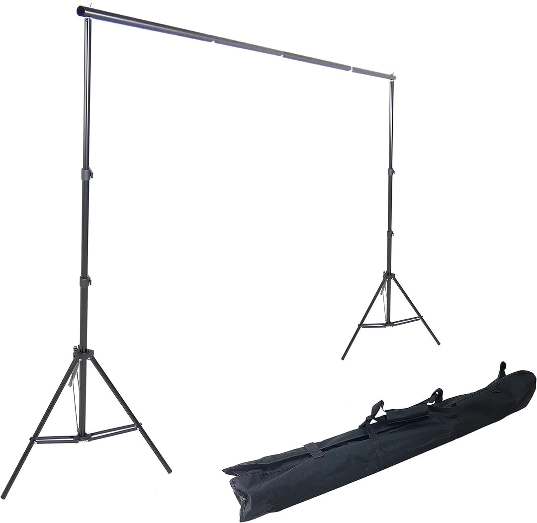 DYNASUN K903 220x300cm XL Hintergrundsystem System mit Teleskop Querstange für Hintergrund mit Tasch