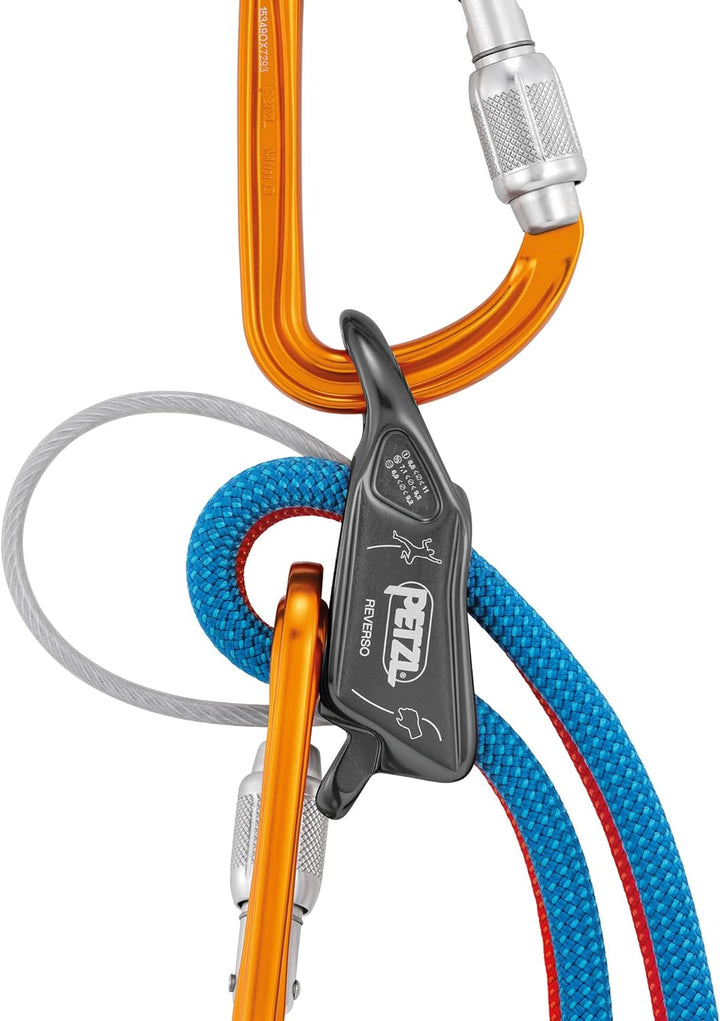 PETZL - Sicherungsgerät REVERSO Einheitsgrösse Grau, Einheitsgrösse Grau