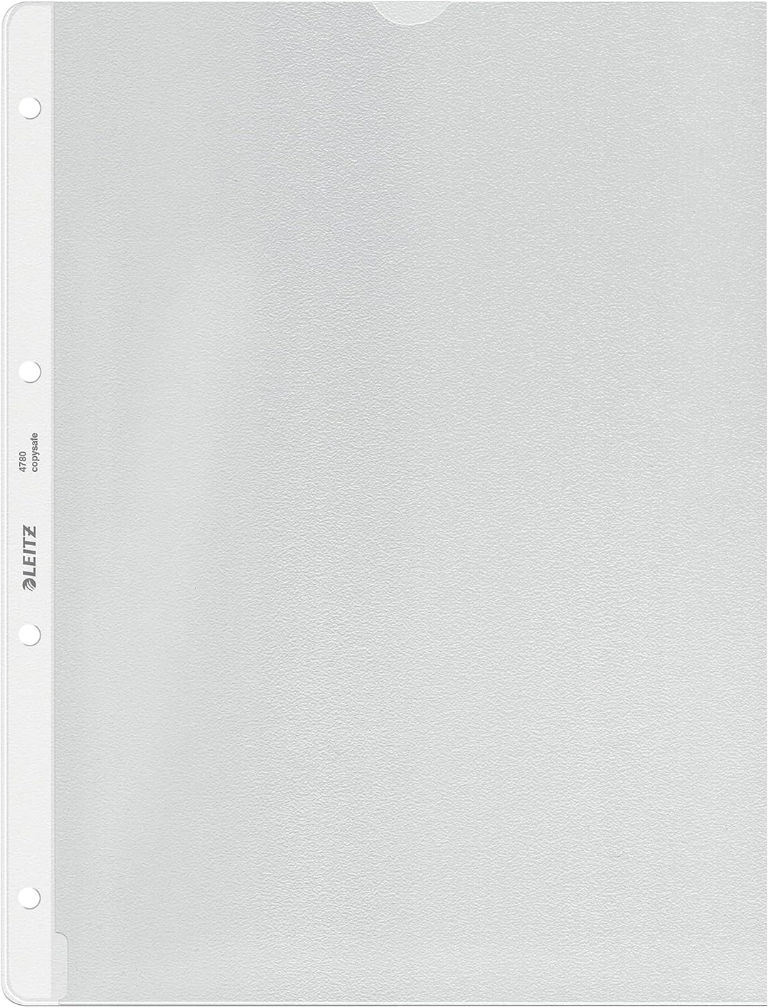 Leitz Prospekthülle, A4, PP, genarbt, dokumentenecht, farblos (100 Stück)