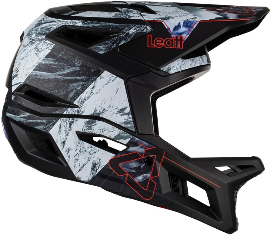 Leatt Unisex-Adult MTB Gravity 4.0 V23 Helmet M Alpine, M Alpine