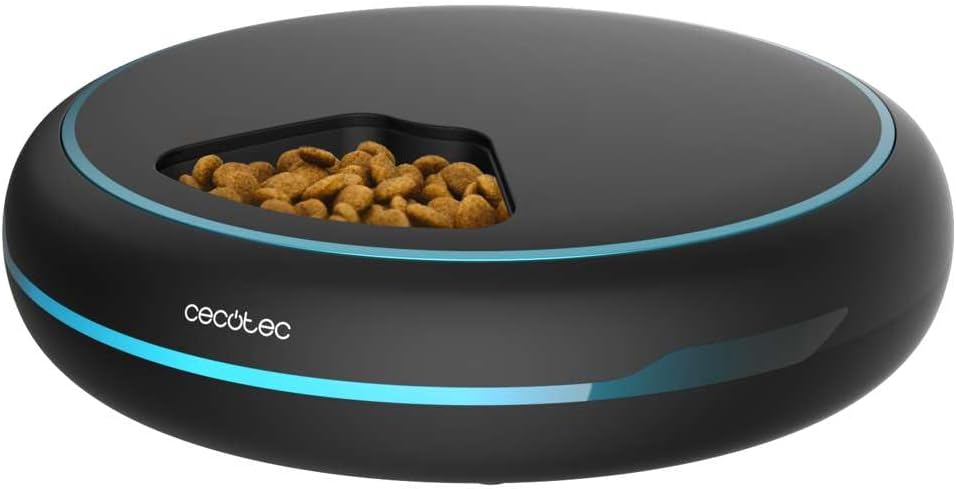 Cecotec Pumba 1600 Purrfect Meal Automatischer Futterspender für Haustiere, Fassungsvermögen 1,6 l,