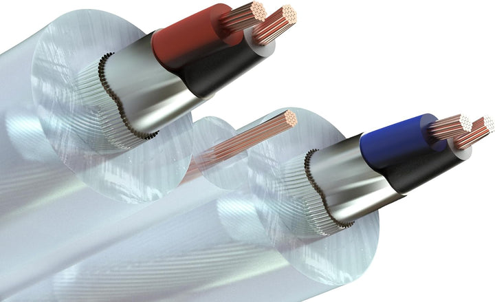 Pro-Ject Connect-it RCA-E, Hochreines Phonokabel NF Kabel mit Masseleitung für Plattenspieler - 1,23