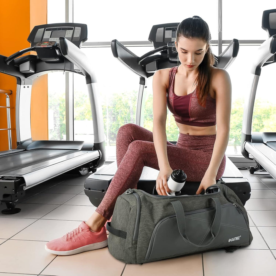 G4Free 60L Grosse Sporttasche&Reisetasche für Damen und Herren/mit Schuhfach & Nassfach/Trainingstas