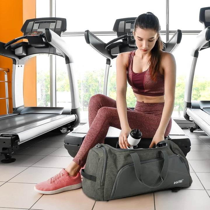 G4Free 60L Grosse Sporttasche&Reisetasche für Damen und Herren/mit Schuhfach & Nassfach/Trainingstas