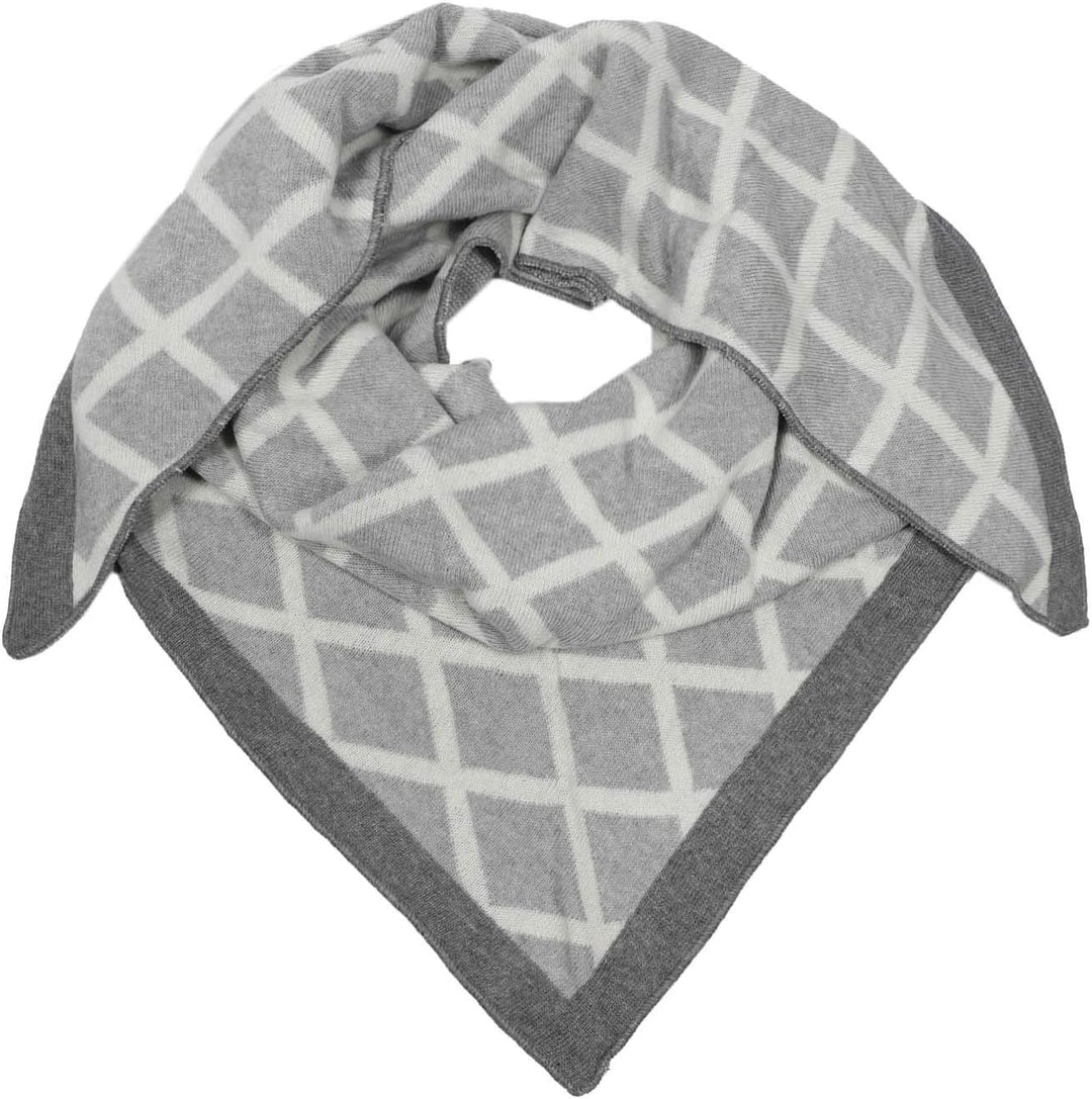 Zwillingsherz Dreieckstuch Stola Schal mit Kaschmir und Wolle für Damen Mädchen Jungen Kinder - Hoch