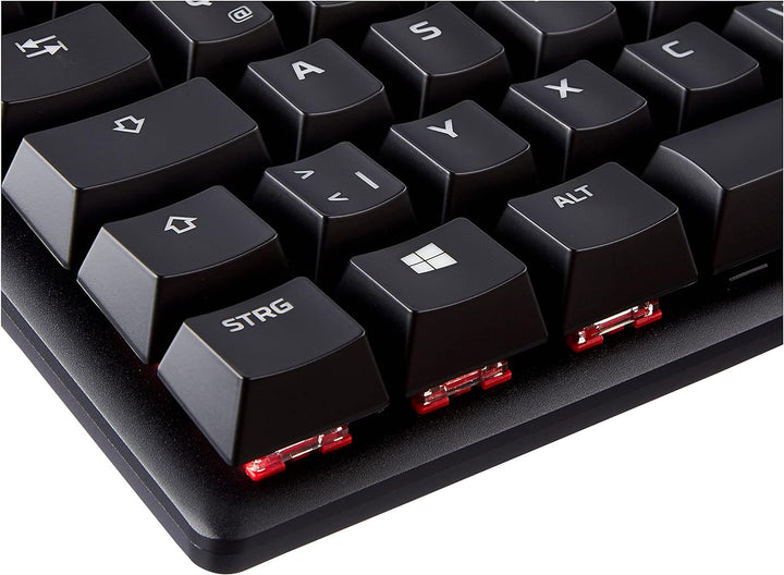 HyperX HX-KB6RDX-DE Alloy Origins, RGB Mechanische Gaming Tastatur, Red switches (QWERTZ deutsches L