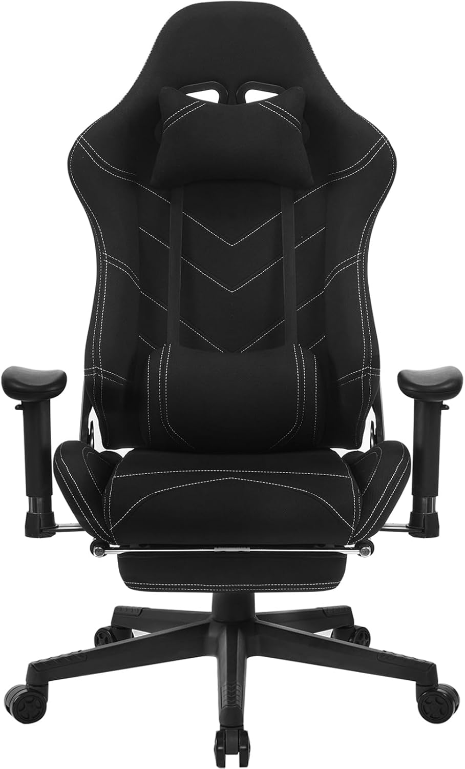 WOLTU® Racing Stuhl BS21sz Gaming Stuhl Bürostuhl Schreibtischstuhl Sportsitz mit Kopfstütze und Len