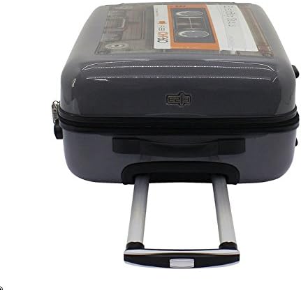 Bowatex Koffer Reise Trolley Bordgepäck Kassette Tape Hartschale Klein 55 cm